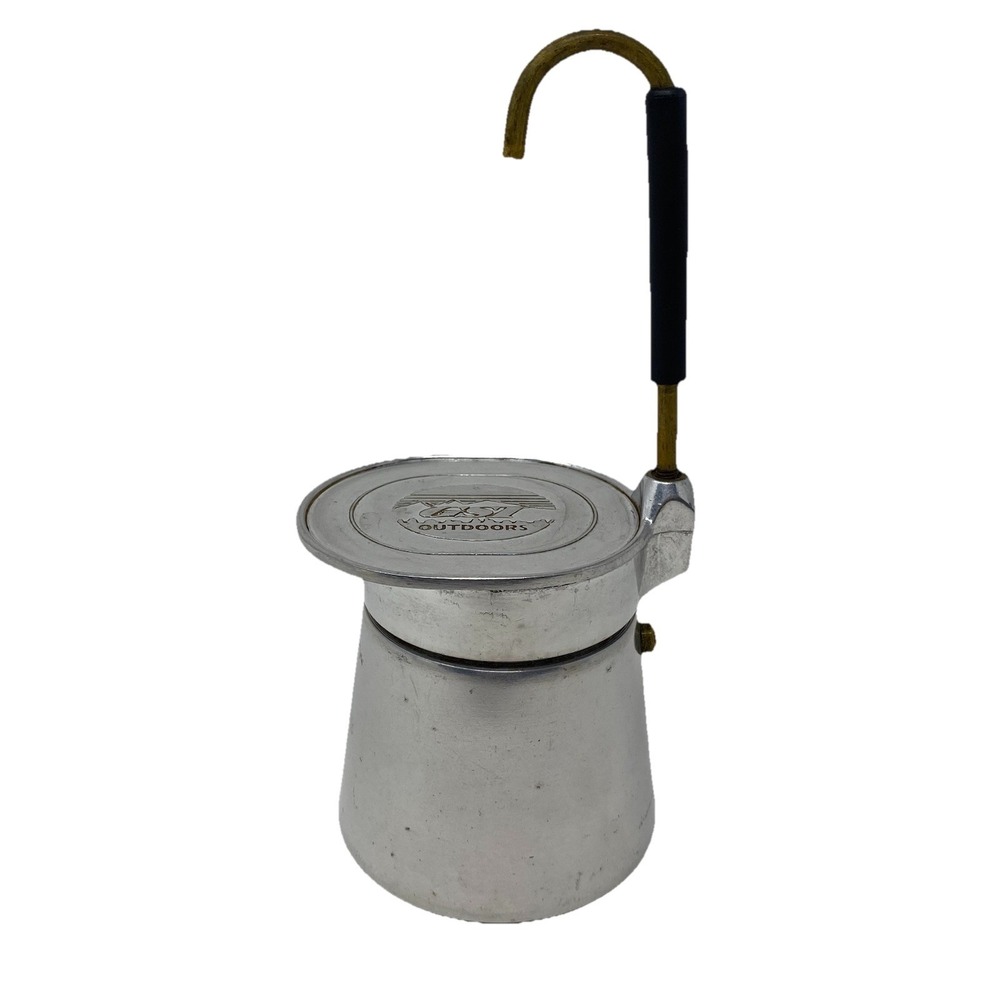 VTG GSI Outdoors Coffee Maker Aluminum Mini-Brew Espresso Camping Stove 1 Cup